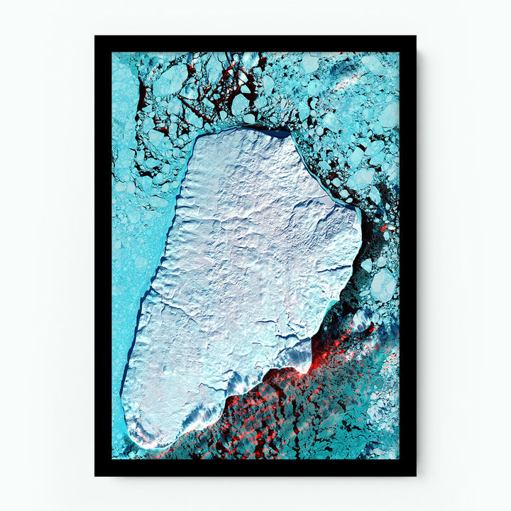 Akpatok Island Canada – Earth From Above Poster