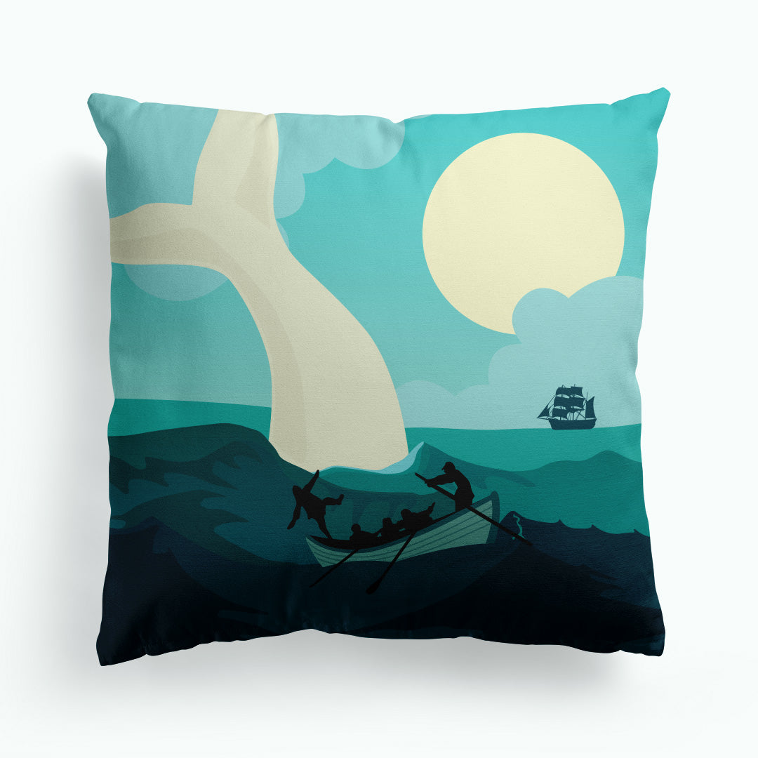 Moby Dick by Herman Melville Cushion