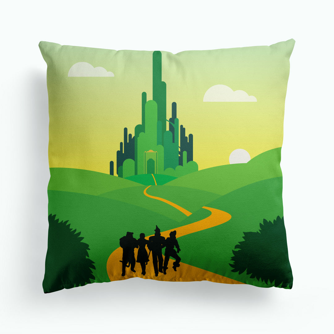 The Wonderful Wizard of Oz by L. Frank Baum Cushion