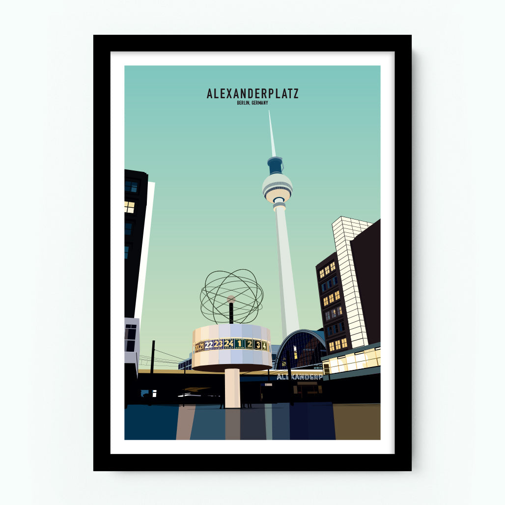 Alexanderplatz Berlin Germany Poster