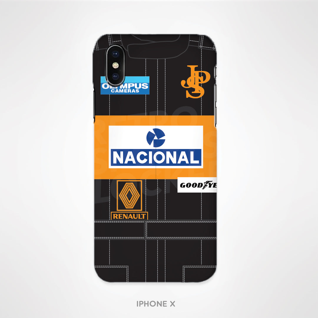 Ayrton Senna 1985 Overalls Phone Case