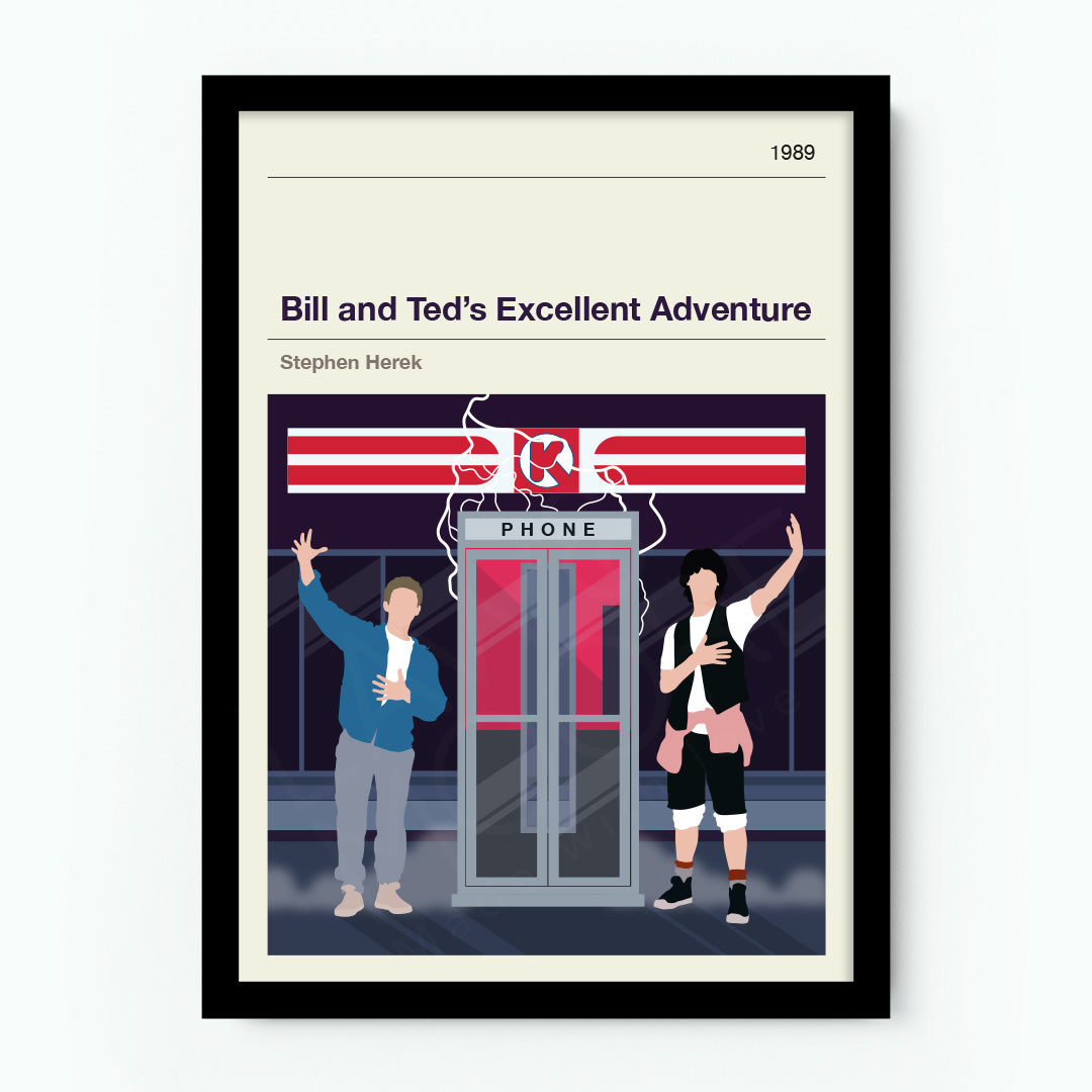 Bill and Ted’s Excellent Adventure Movie Poster