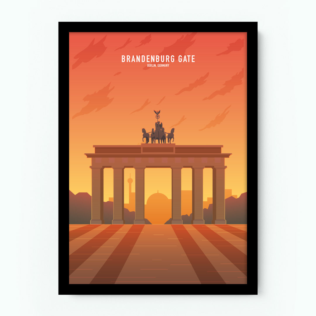 Brandenburg Gate Berlin Germany Poster