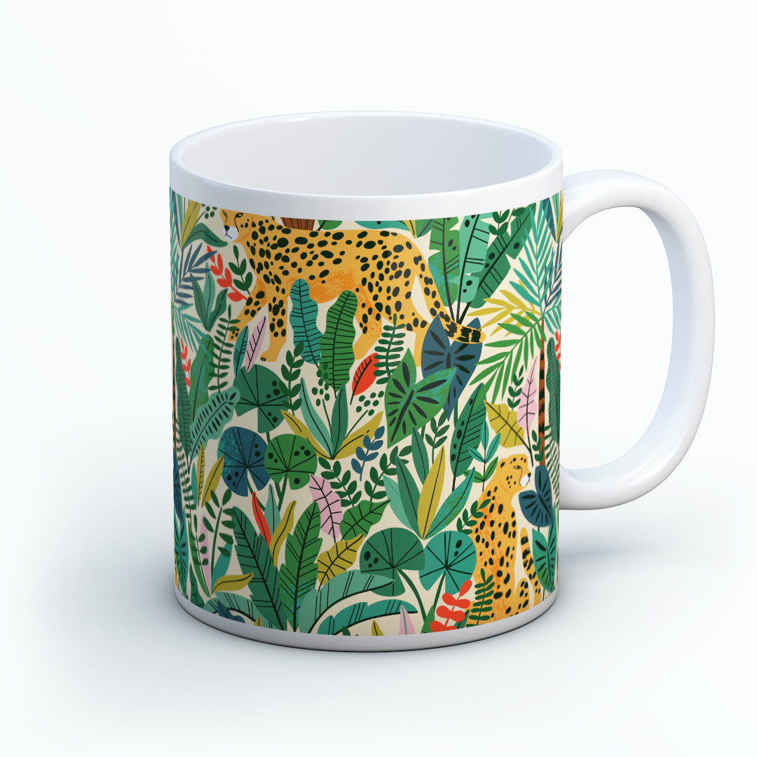 Cheetah Green Mug