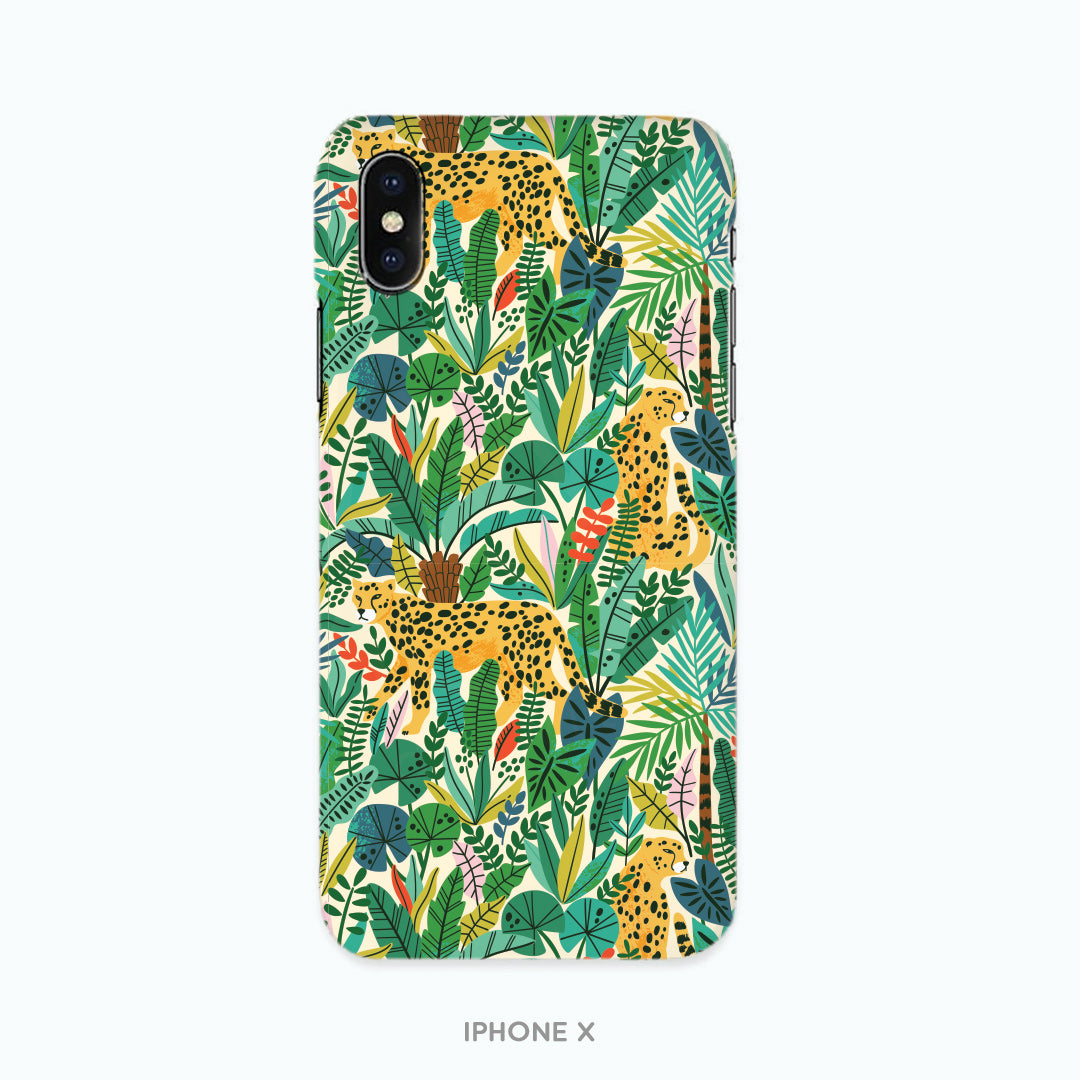 Cheetah Green Pattern Phone Case