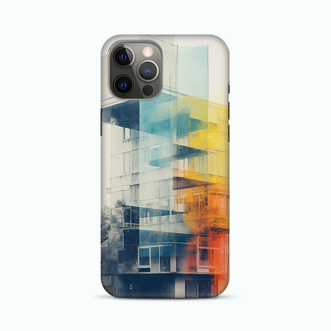 Colourful Building Nature Anthotype Phone Case