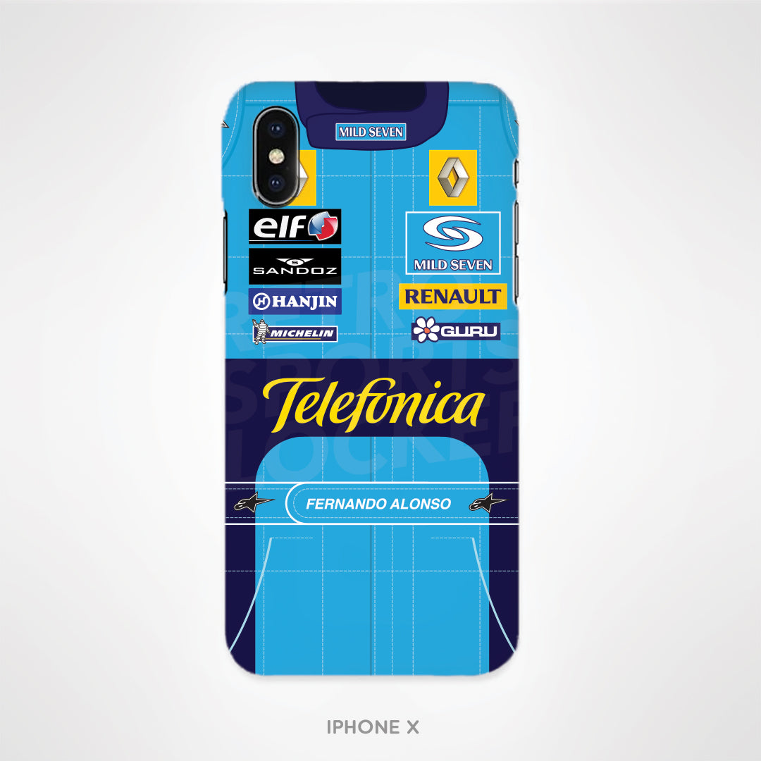 Fernando Alonso 2005 Overalls Phone Case