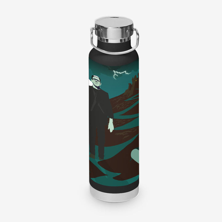 Frankenstein by Mary Shelley 650ml Copper Insulated Water Bottle