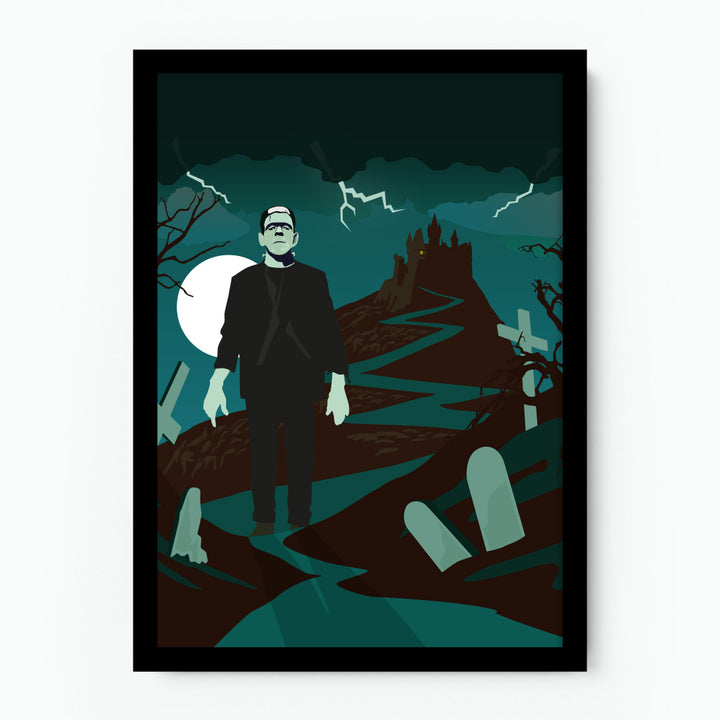 Frankenstein by Mary Shelley Poster (Image Only)