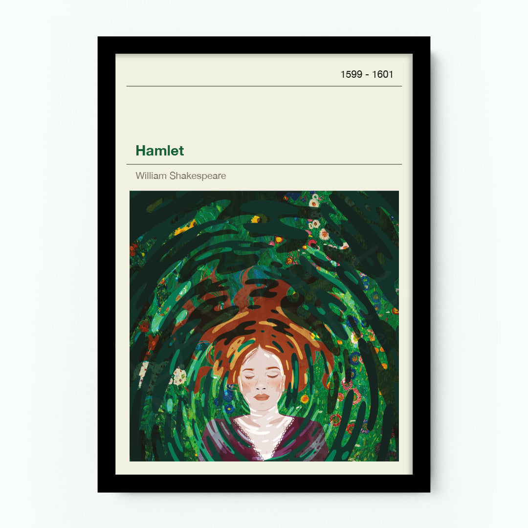 Hamlet Poster (Law & Moore x Bookishly)