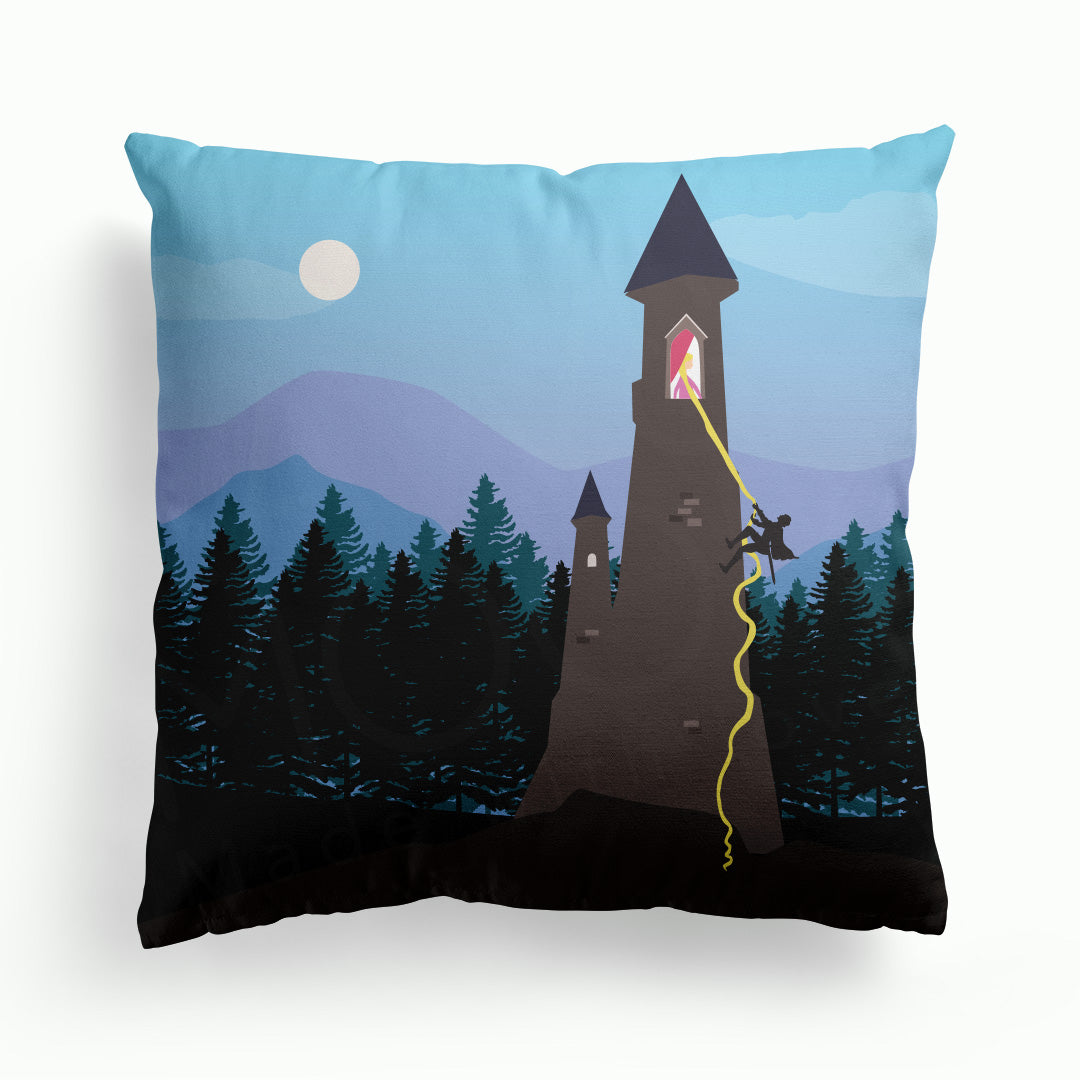 Rapunzel Fairy Tale Cushion