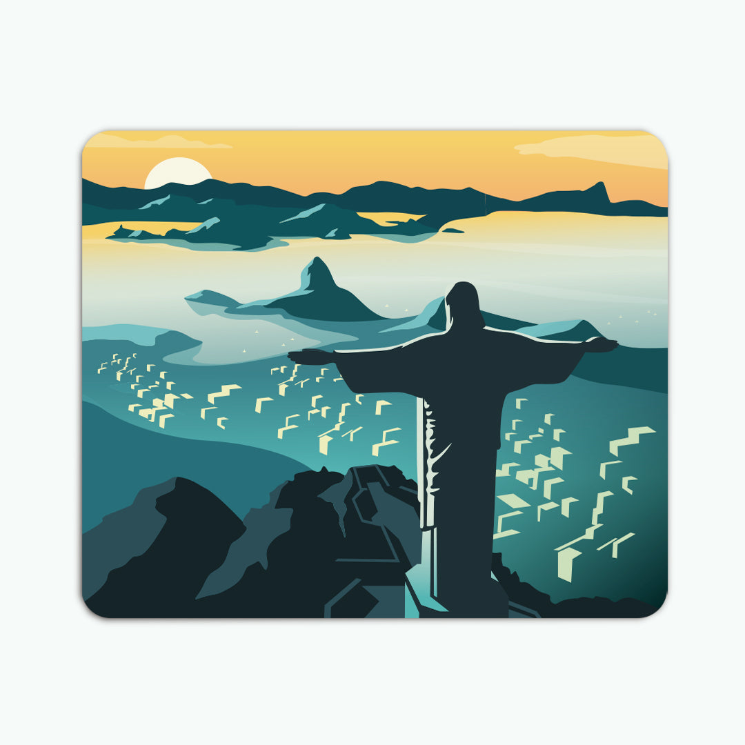 Rio De Janeiro Brazil Mouse Mat