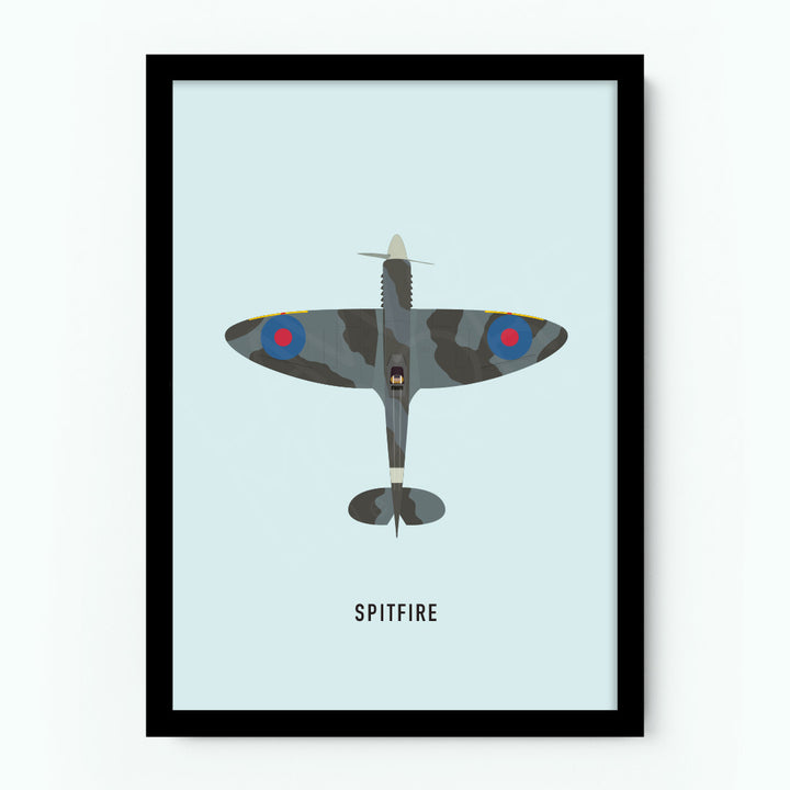 Spitfire Aircraft Poster