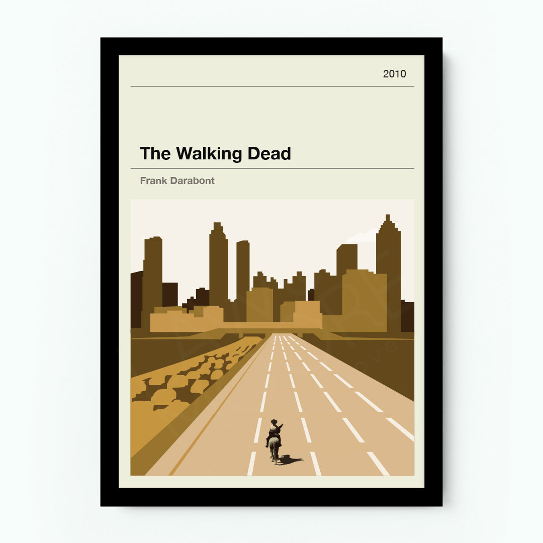 The Walking Dead City Poster