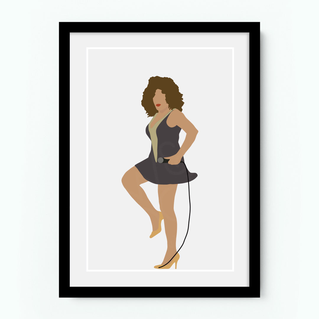 Tina Turner Live Poster