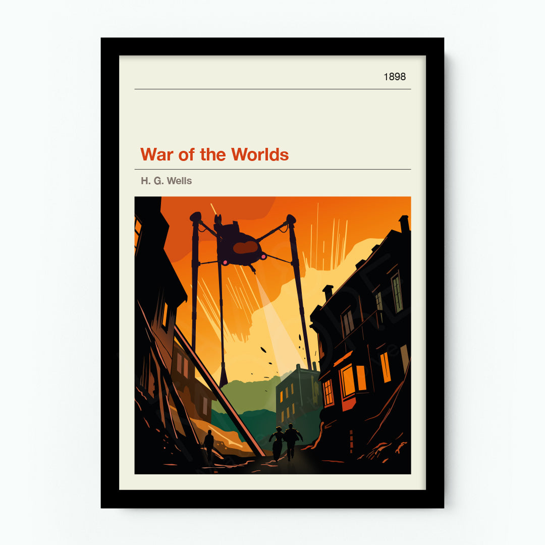 War of the Worlds by H.G.Wells Poster