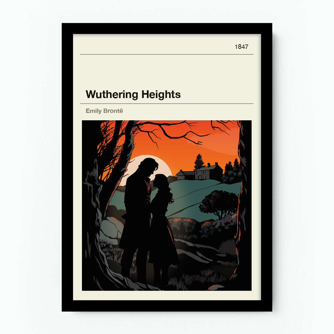 Wuthering Heights by Emily Brontë Poster