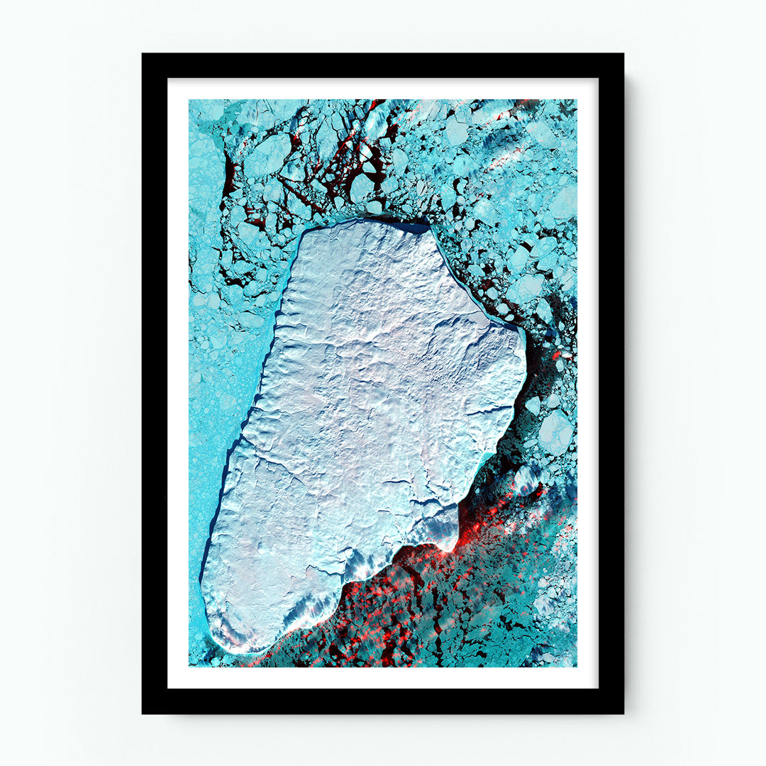 Akpatok Island Canada – Earth From Above Poster