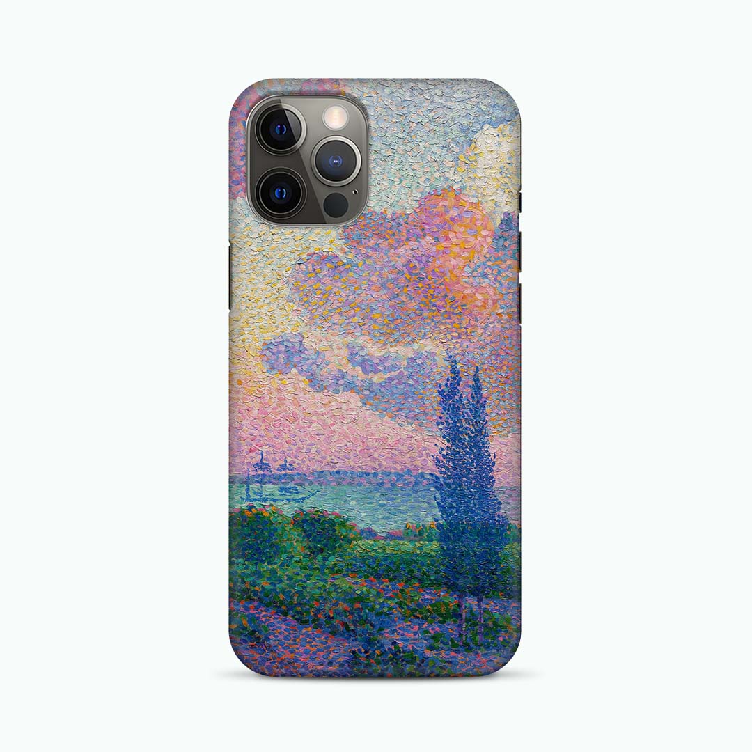 Henri-Edmond Cross The Pink Cloud Phone Case