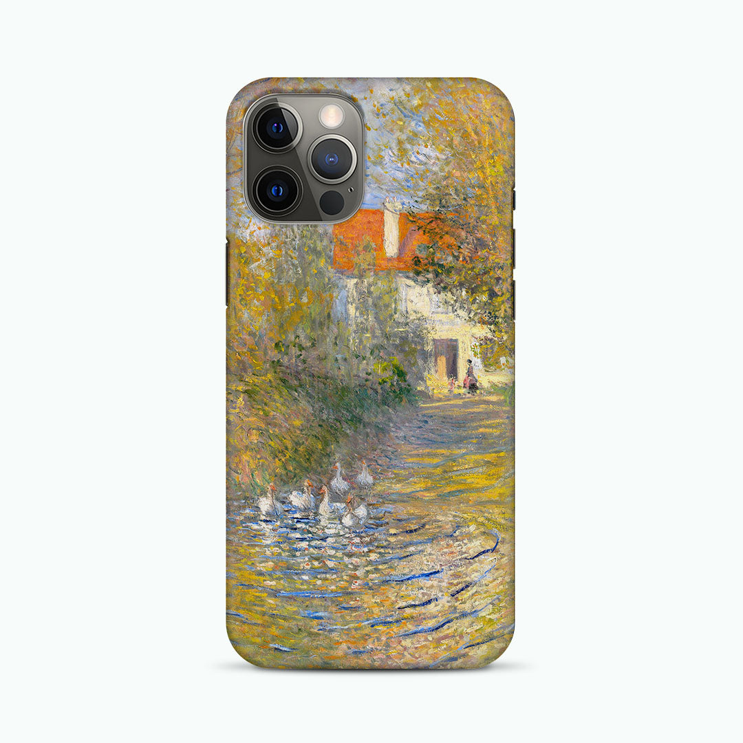 Monet - The Geese (1874) Phone Case