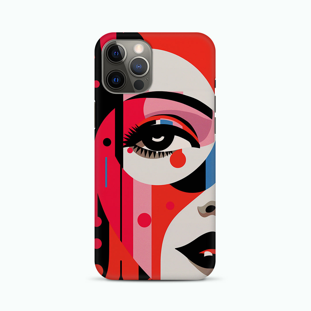 Abstract Lady Phone Case