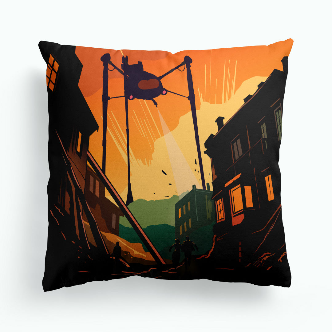 War of the Worlds by H.G.Wells Cushion