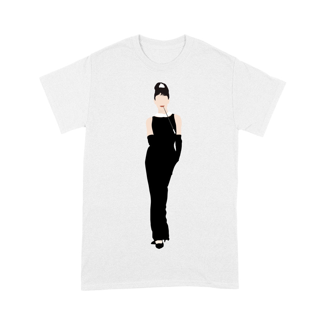 Audrey Hepburn White T-Shirt