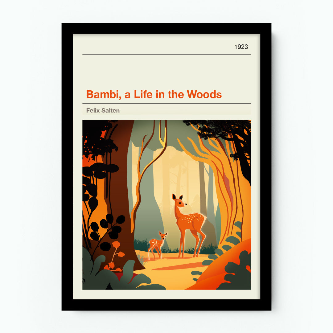 Bambi, a Life in the Woods by Felix Salten Poster