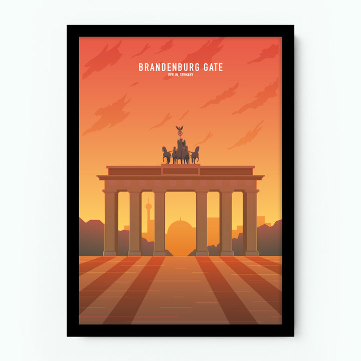 Brandenburg Gate Berlin Germany Poster