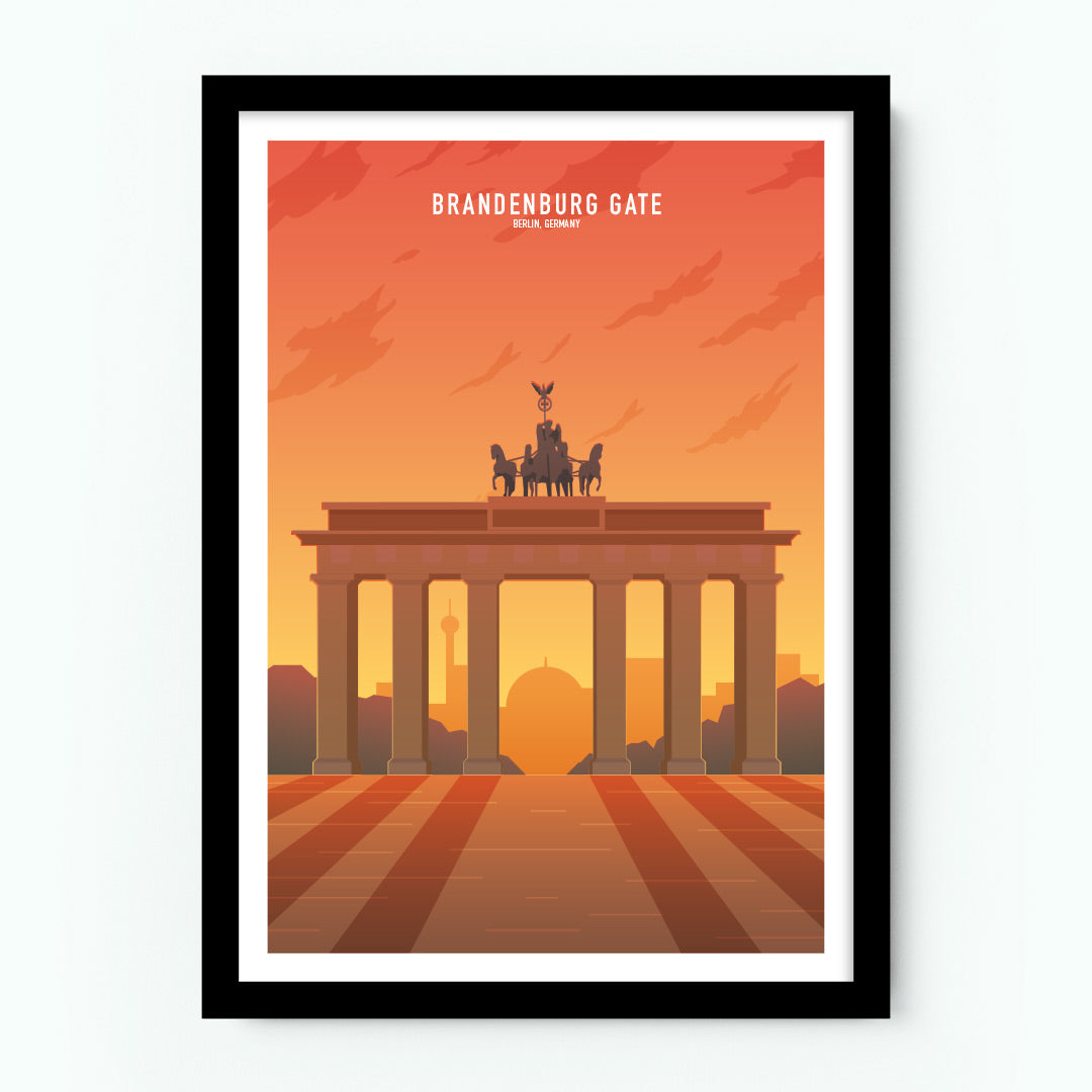 Brandenburg Gate Berlin Germany Poster