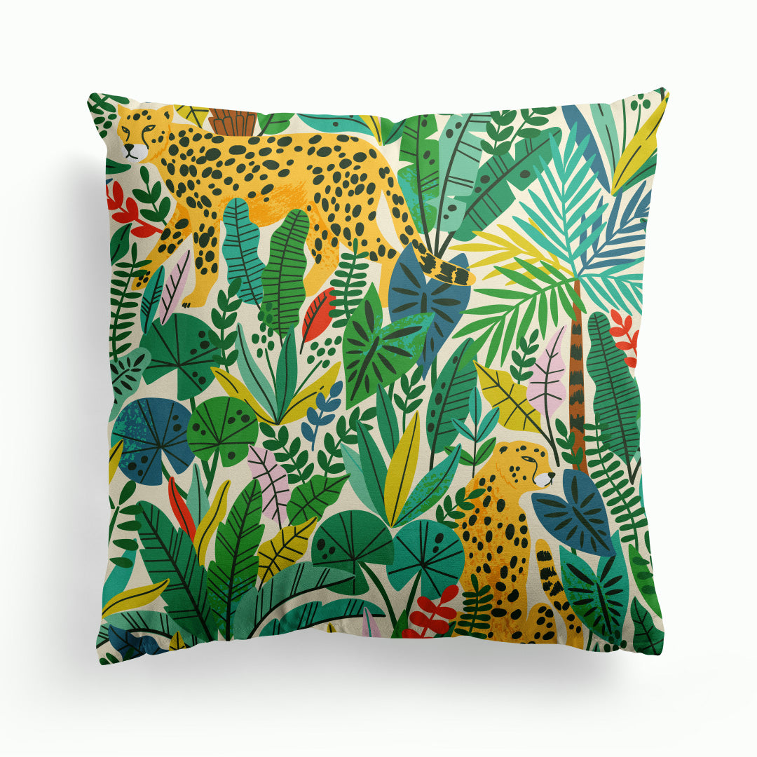 Cheetah Pattern Cushion
