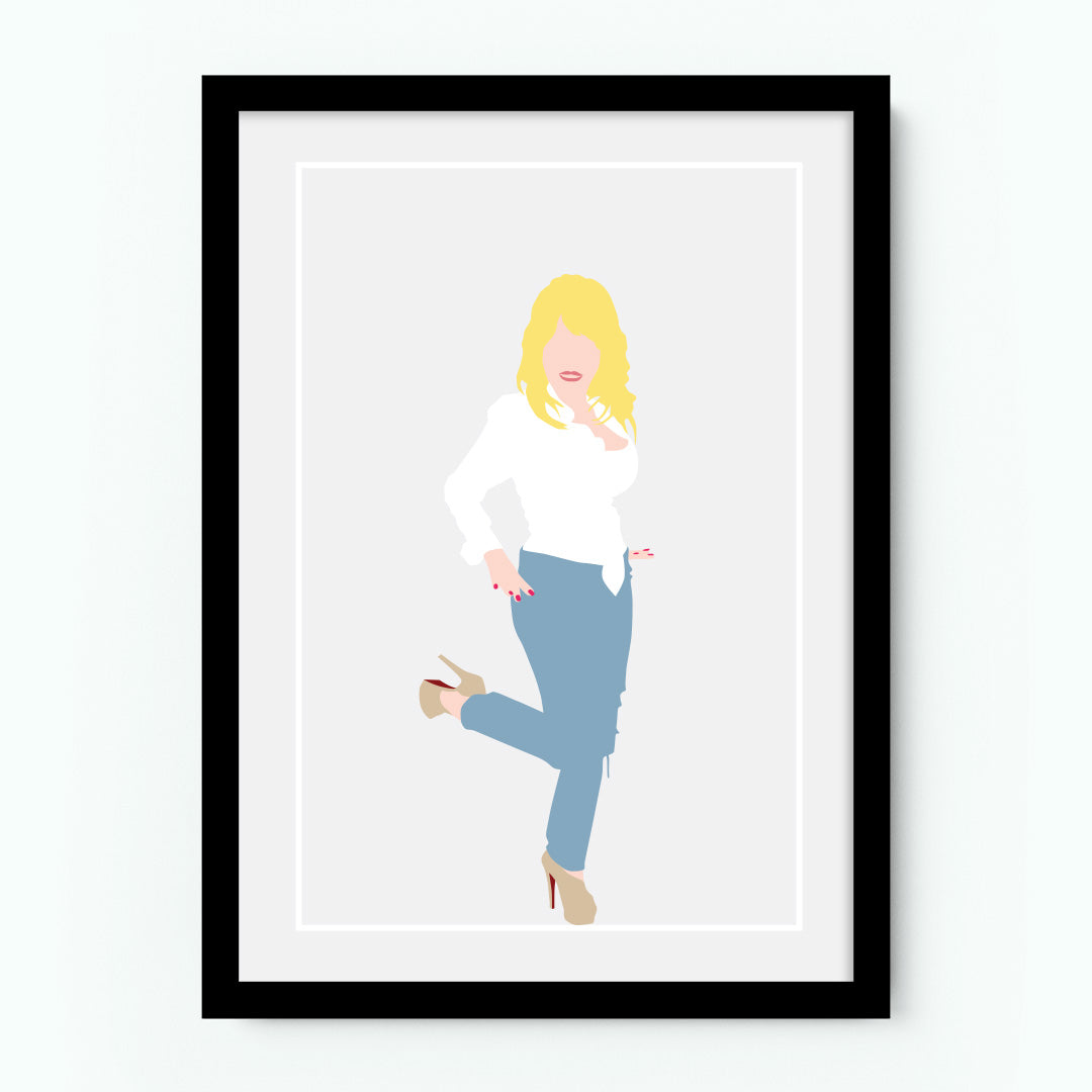 Dolly Parton Music Poster