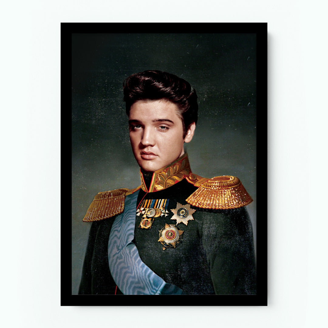 Elvis Renaissance Portrait Poster