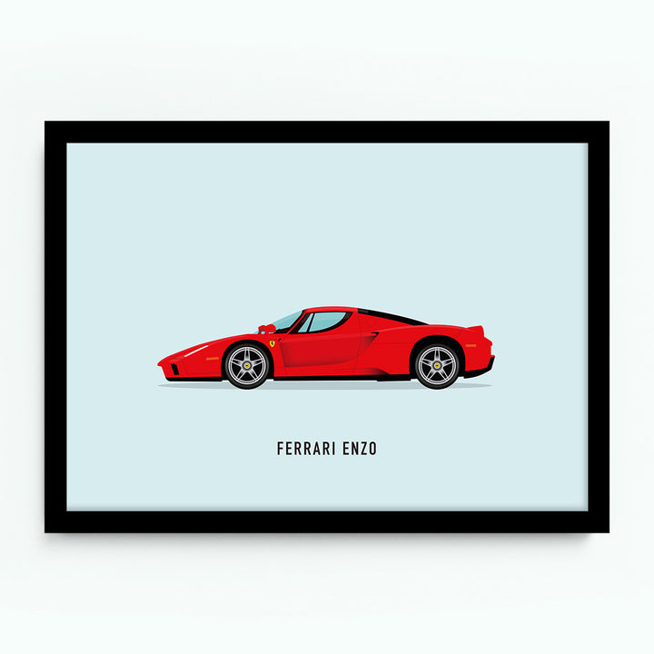 Ferrari Enzo Car Poster