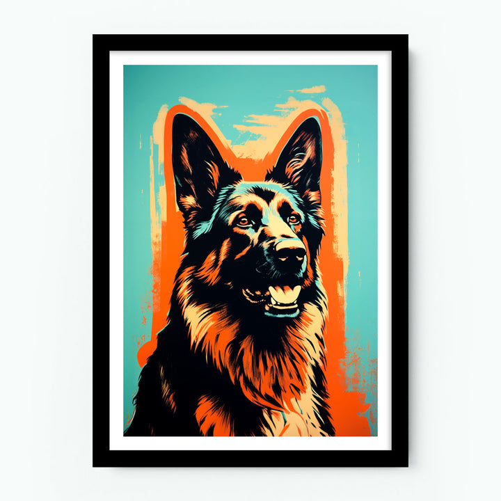 German Shepherd Dog Poster