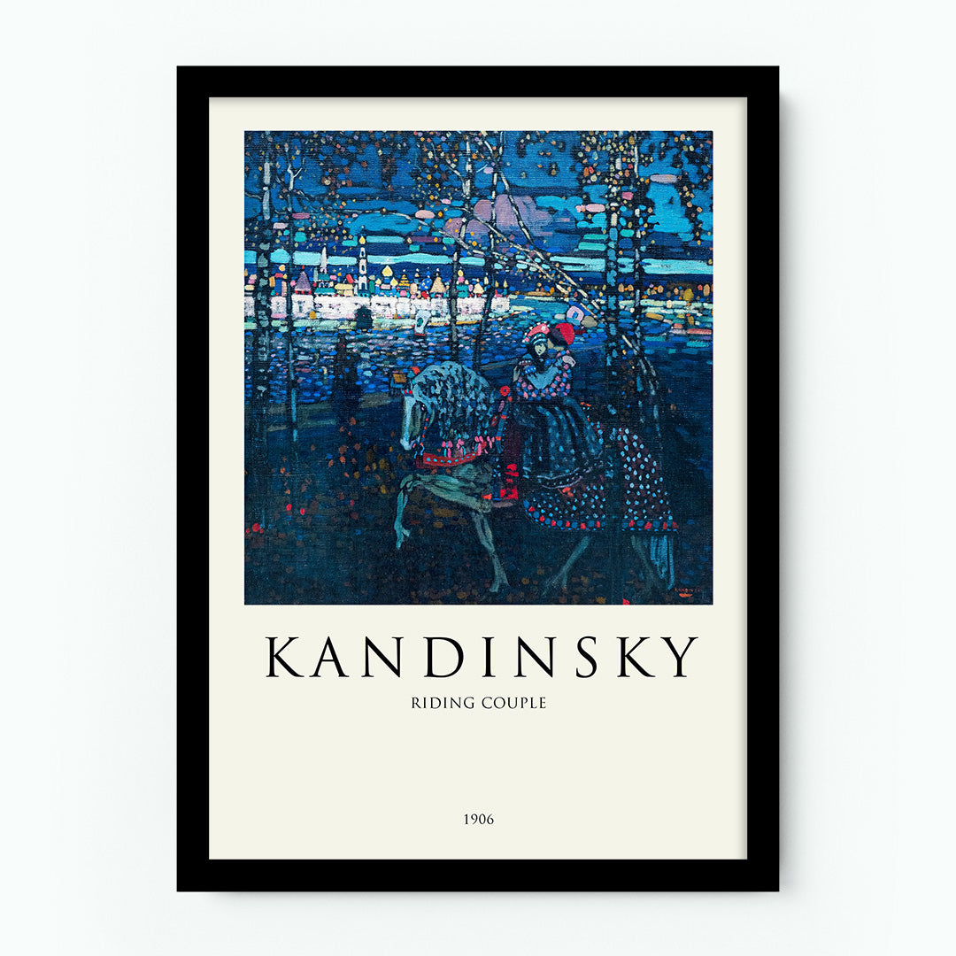 Kandinsky – Riding Couple Poster