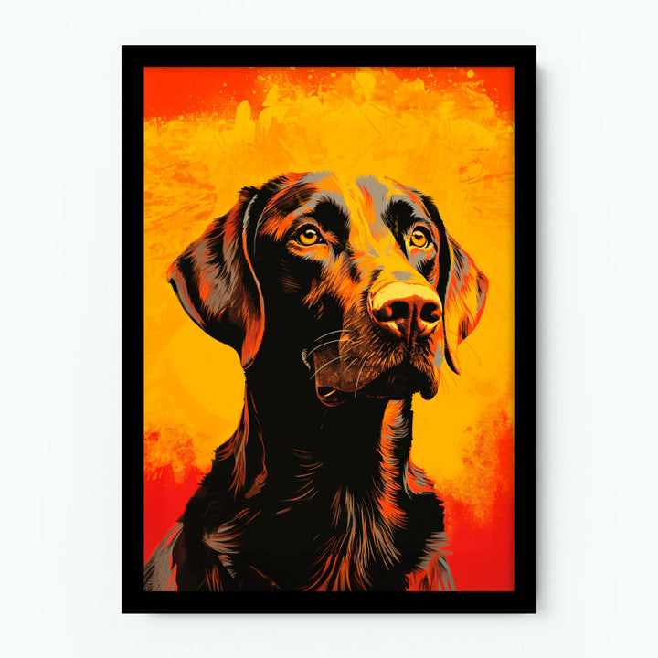 Labrador Retriever Dog Poster