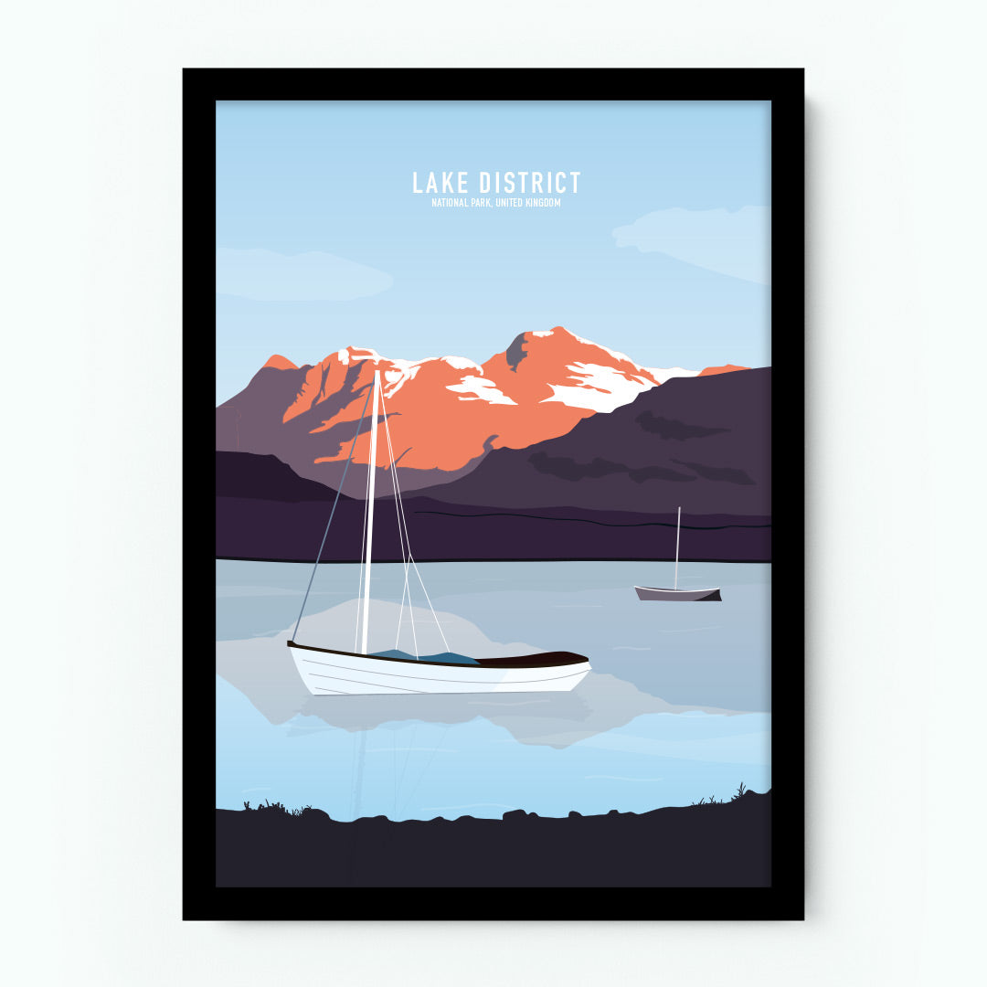 Lake District National Park United Kingdom Poster