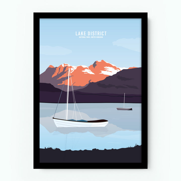 Lake District National Park United Kingdom Poster