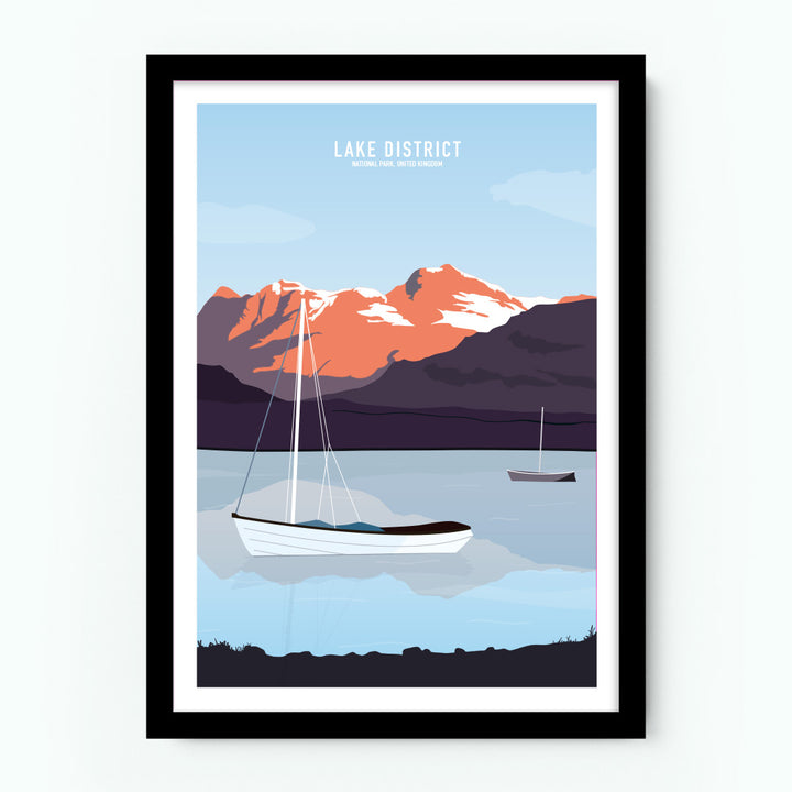 Lake District National Park United Kingdom Poster