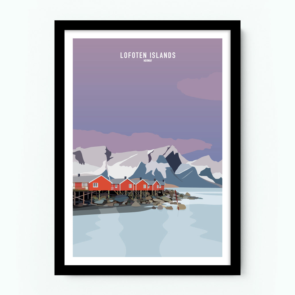 Lofoten Islands Norway Poster