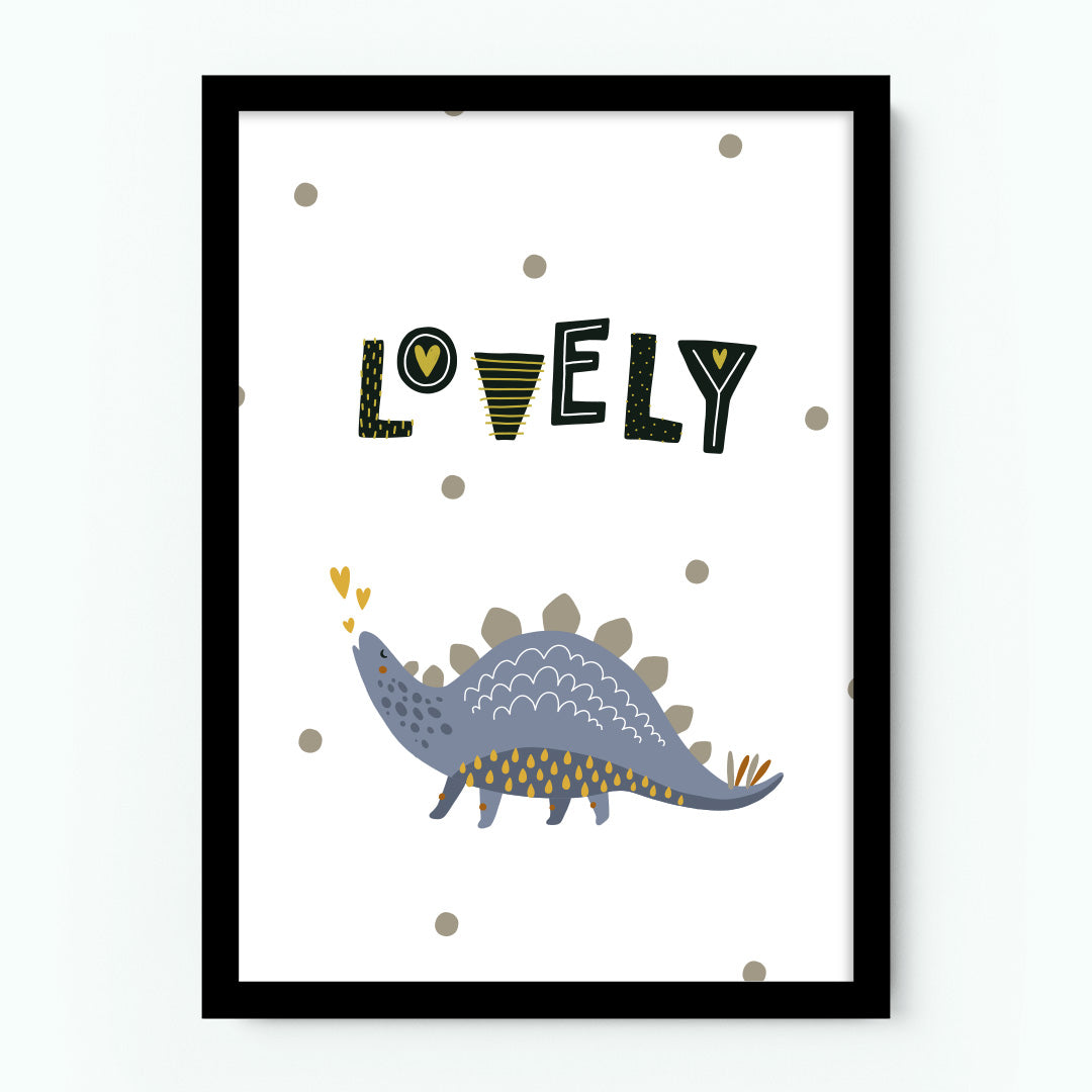 Lovely Dinosaur Children’s Poster