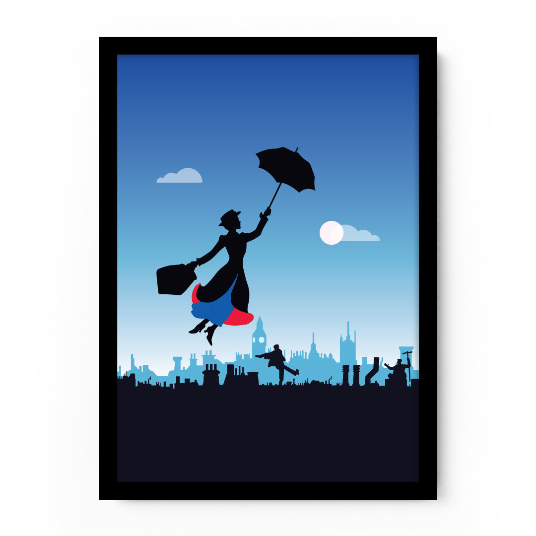 Mary Poppins by P. L. Travers Poster (Image Only)