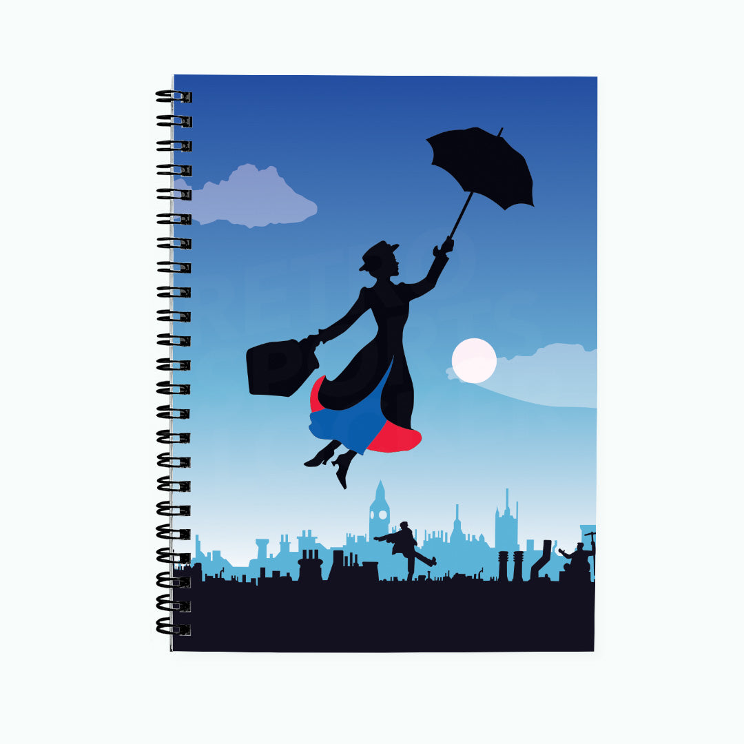 Mary Poppins by P. L. Travers Spiral Notebook