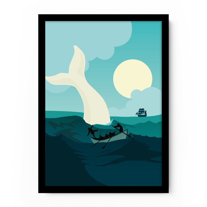 Moby Dick by Herman Melville Poster (Image Only)