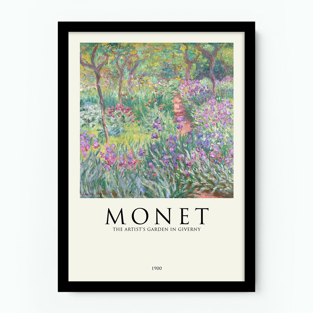 Monet – The Artist’s Garden in Giverny Poster
