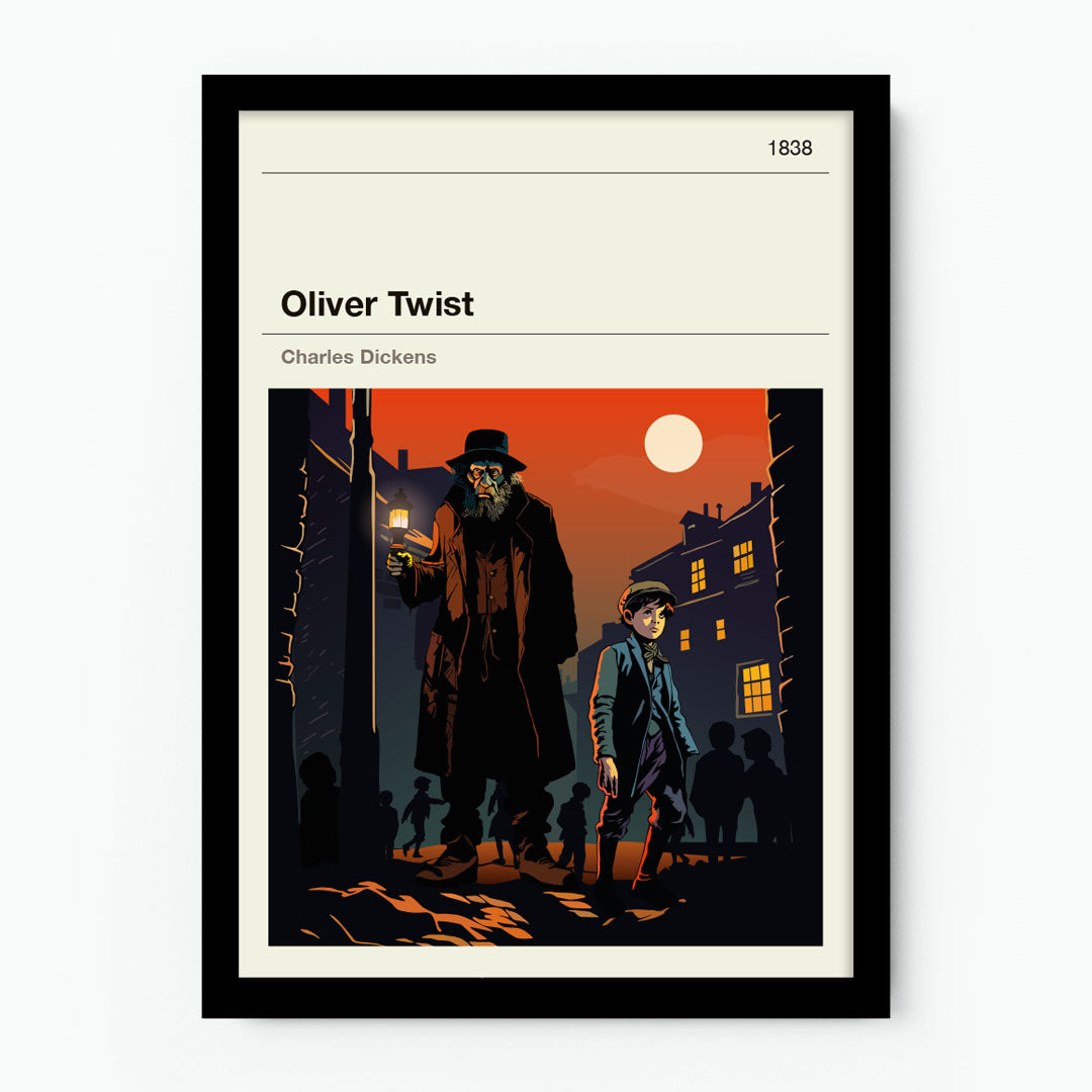 Oliver Twist by Charles Dickens Poster