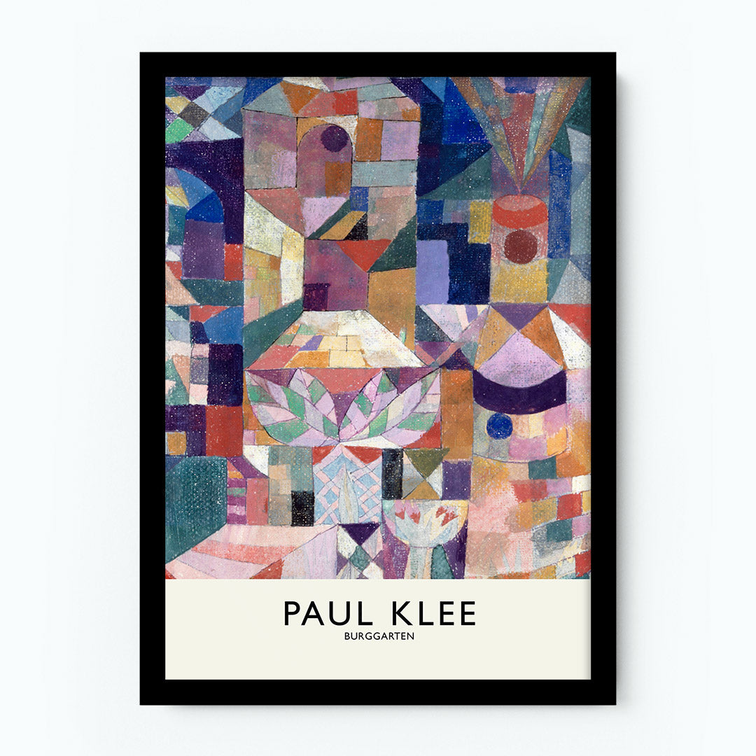 Paul Klee – Burggarten Poster