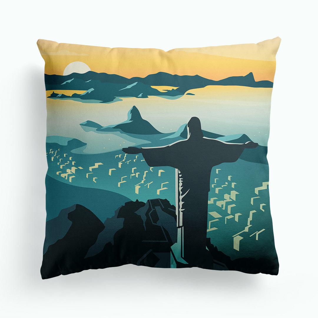 Rio De Janeiro Brazil Cushion