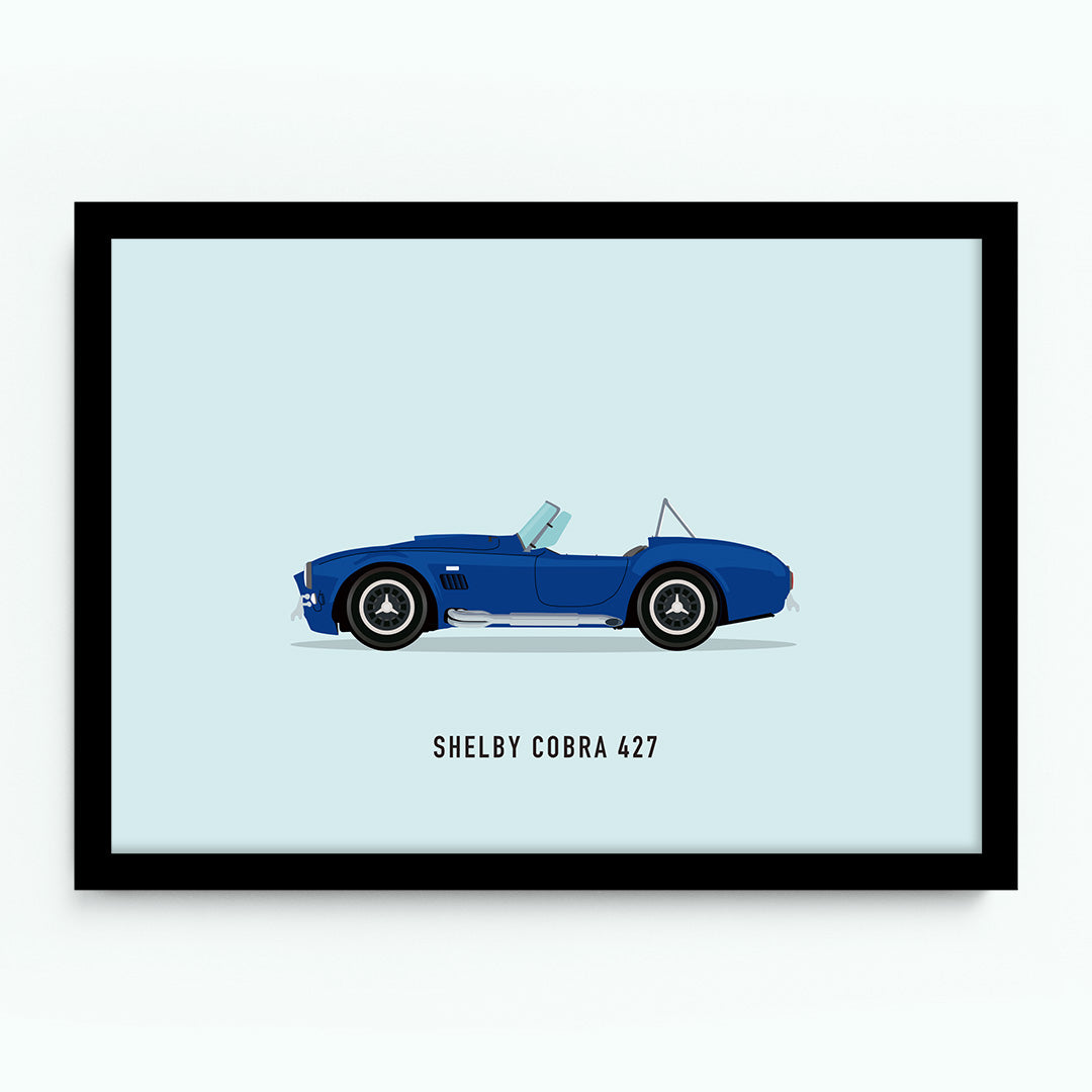 Shelby Cobra 427 Car Poster